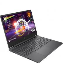 HP Ноутбук HP Victus 15-fa2701ua 15.6" FHD IPS AG, Intel i5-13420H, 16GB, F512GB, NVD4050-6, DOS, сірий