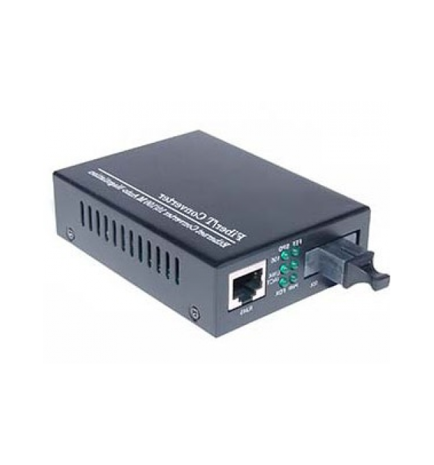 Медіаконвертер Merlion a (IC+113), 1310 WDM одноволоконний Full / Half duplex, SC 25km (0 +70 ° C), + блок живлення 5V 1A Q60