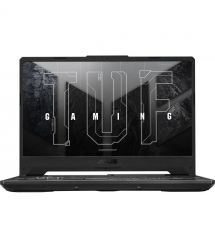 ASUS Ноутбук TUF Gaming A15 FA506NC-HN177 15.6" FHD IPS, AMD R5-7535HS, 16GB, F512GB, NVD3050-4, noOS, Черный