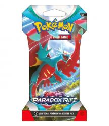 Pokemon TCG Коллекционная карточная игра Pokemon: Paradox Rift (Cardboard Cover), бустер пак (1шт)