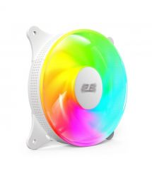 2E Gaming Корпусный вентилятор Air Cool ACF120VRB-ARGB 120мм, 1200rpm, 4pin, 23dBa, reversed, белый