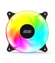 2E Gaming Корпусный вентилятор Air Cool ACF120VB-ARGB 120мм, 1200rpm, 4pin, 23dBa, чёрный