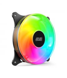 2E Gaming Корпусный вентилятор Air Cool ACF120VB-ARGB 120мм, 1200rpm, 4pin, 23dBa, чёрный
