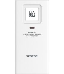 Sencor Multi-channel weather station, in/out measurement, temperature, humidity, time, days of the week, calendar, supported And