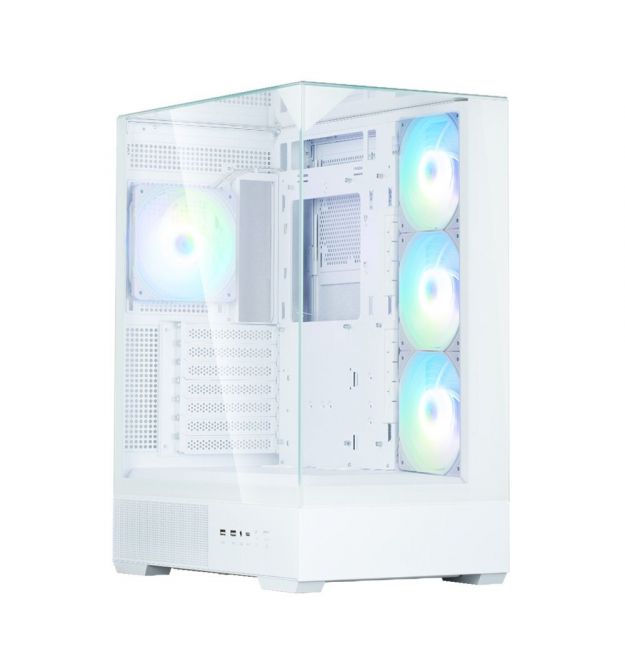 Zalman Корпус P40 Prism Plus без БП, 2xUSB3.0, 1x Type C, 3x120мм ARGB Reverse, 1x120мм ARGB, VGA 420мм, LCS re