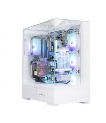 Zalman Корпус P40 Prism Plus без БП, 2xUSB3.0, 1x Type C, 3x120мм ARGB Reverse, 1x120мм ARGB, VGA 420мм, LCS re