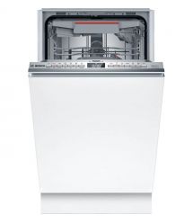 Bosch Посудомоечная машина встраиваемая, 10компл., A+, 45см, дисплей, 3я корзина, белый