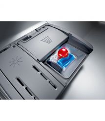 Bosch Посудомоечная машина встраиваемая, 10компл., A+, 45см, дисплей, 3я корзина, белый