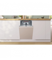 Bosch Посудомоечная машина встраиваемая, 10компл., A+, 45см, дисплей, 3я корзина, белый