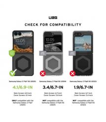 UAG Чохол UAG для Samsung Galaxy Z Flip 7, Mouve with Magnet, Ash