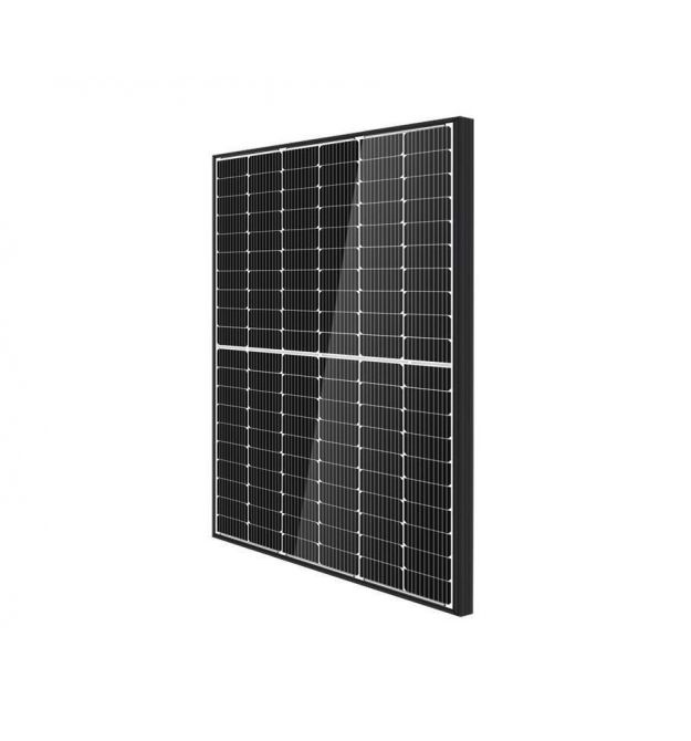 LEAPTON Solar panel Solar LP182x182-M-60-NH-500W, Mono, MBB, Halfcell, Black frame, Dual glass