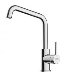 Franke Смеситель для кухни Franke Lina U, дл.излива - 211мм, поворотный, 1 рычаг, хром
