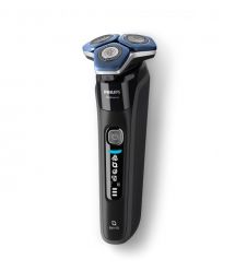 Philips electric shaver rotary, razor head-4, Li-Ion, dry+wet, charge indicator, trimmer, case, black