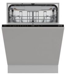 Gorenje Посудомоечная машина встраиваемая, 16компл., A++, 60см,AquaStop, автоматич откр, сенсорное упр, 3 корзины, белый
