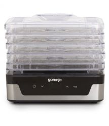 Gorenje Сушка для продуктов Gorenje 240Вт, поддонов - 5x2.8см, диаметр - 29см, макс - 75°С, электр.упр., белый