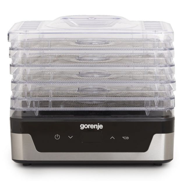 Gorenje Сушка для продуктов Gorenje 240Вт, поддонов - 5x2.8см, диаметр - 29см, макс - 75°С, электр.упр., белый