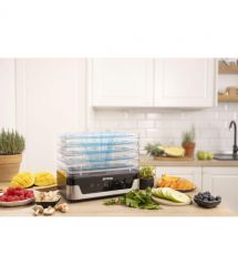 Gorenje Сушка для продуктов Gorenje 240Вт, поддонов - 5x2.8см, диаметр - 29см, макс - 75°С, электр.упр., белый