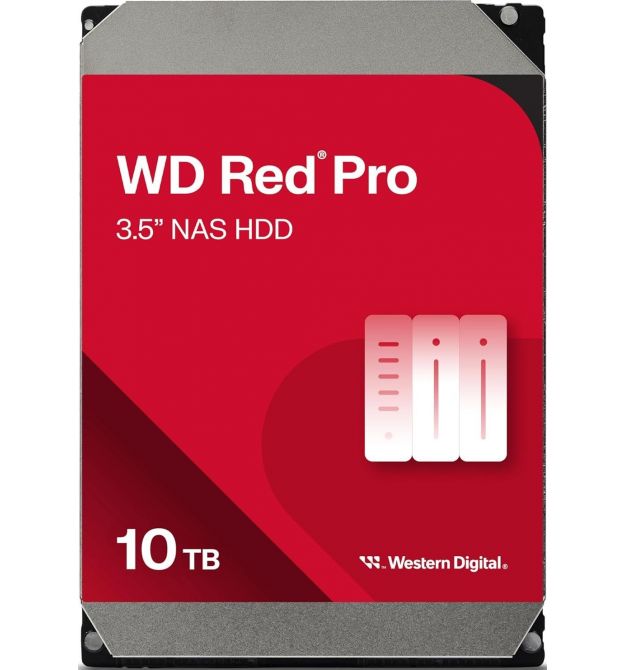 WD Жорсткий диск WD 10TB 3.5" 7200 512MB SATA Red Pro NAS