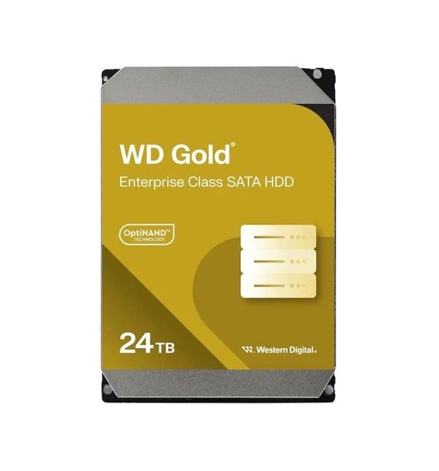 WD Жорсткий диск WD 24TB 3.5" 7200 512MB SATA Gold