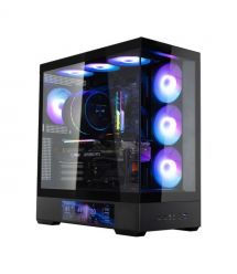 Zalman Корпус P40 DS без БП, 2xUSB3.0, 1x Type C, 3x120мм ARGB Reverse, 1x120мм ARGB, VGA 420мм, LCS ready, TG
