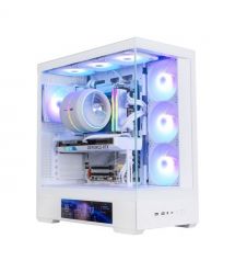 Zalman Корпус P40 DS без БП, 2xUSB3.0, 1x Type C, 3x120мм ARGB Reverse, 1x120мм ARGB, VGA 420мм, LCS ready, TG