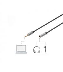 Digitus Кабель DIGITUS Audio Extension, 3.5 mm M/F, 3 m