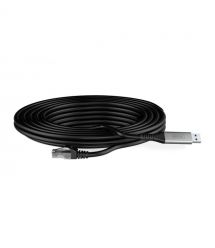 Digitus Кабель DIGITUS Ethernet USB-A - RJ45 CAT 6A S/FTP, 1 Gbit/s, 2m, LSZH