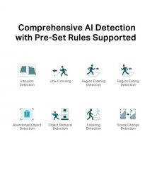 TP-Link VIGI C250-4 IP Camera, PoE, 5MP, 4mm, H265+, IP66, Dome, Color Night Vision, Outdoor