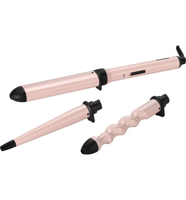 BaByliss Мультистайлер Curl & Wave Trio Styler, 58Вт, темп.режимов-2, 180°C, 210°C , термо ко