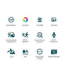 TP-Link VIGI C250-2.8 IP Camera, PoE, 5MP, 2.8 mm, H265+, IP66, Dome, color night vision, outdoor