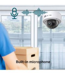 TP-Link VIGI C240-4 IP Camera, PoE, 4MP, 4mm, H265+, IP66, Turret, color night vision, indoor