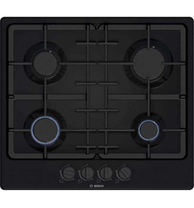 Bosch Варильна поверхня Bosch газова, 60см, чавун, чорний