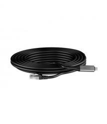 Digitus Кабель DIGITUS Ethernet USB-C - RJ45 CAT 6A S/FTP, 1 Gbit/s, 2m, LSZH