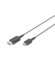Digitus Кабель DIGITUS HDMI-miniHDMI (AM/СM), Ultra HD, 2.0м, черный