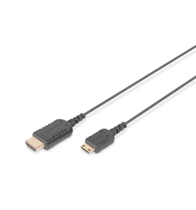 Digitus Кабель DIGITUS HDMI-miniHDMI (AM/СM), Ultra HD, 2.0м, черный