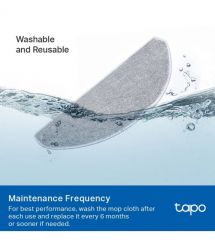 TP-Link TAPO RVA301 Robot Vacuum Washable Mop Cloth (5 Pcs)