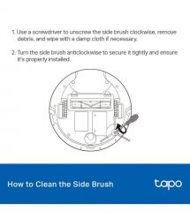 TP-Link TAPO RVA105 Robot Vacuum Replacement Kit