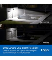 TP-Link IP-camera Tapo C720 2K QHD N300 outdoor
