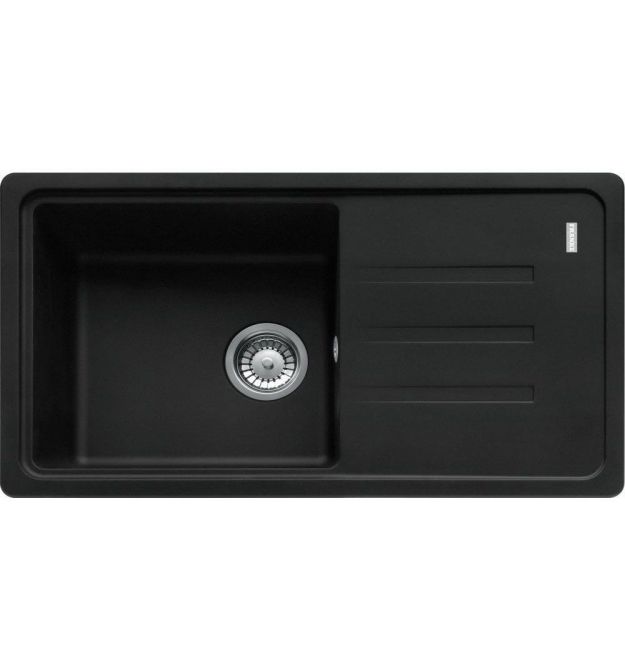 Franke Kitchen sink Malta, fragranite, rectang., with drainboard, 780х435х200mm, bowl - 1, over-mounted, swivel, BSG 611-78, m