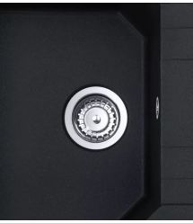 Franke Kitchen sink Urban, fragranite, rectang., with drainboard, 620х500х220mm, bowl - 1, built-in, UBG 611-62, onyx