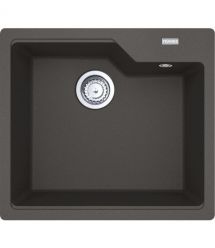 Franke Kitchen sink Urban, fragranite, rectang, no drainboard, 560х500х230mm, bowl - 1, built-in, UBG 610-56, gray slate