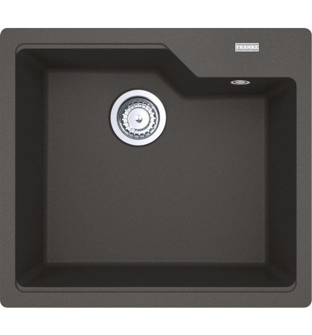 Franke Kitchen sink Urban, fragranite, rectang, no drainboard, 560х500х230mm, bowl - 1, built-in, UBG 610-56, gray slate