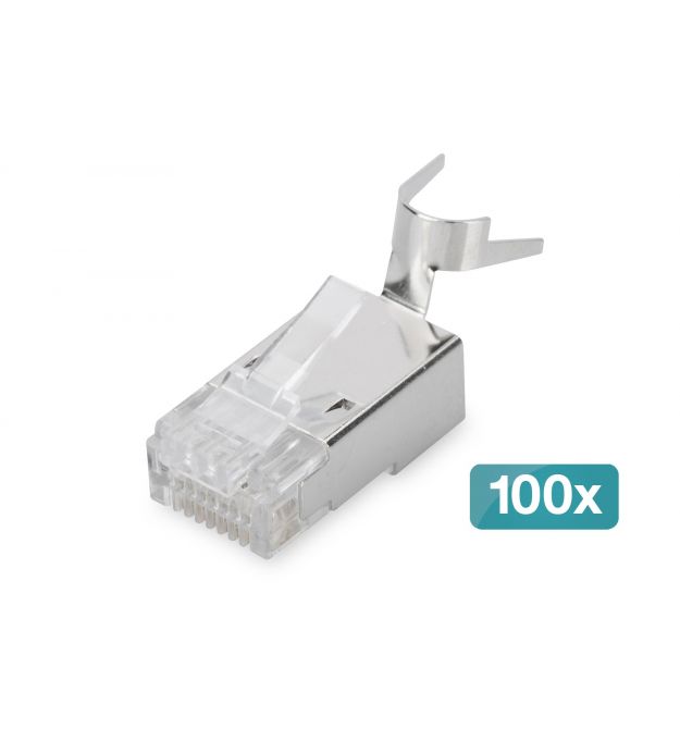 Digitus Коннектор DIGITUS CАТ 6A RJ45, STP, 100шт.
