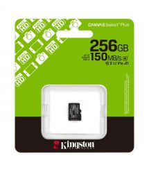 Kingston Карта памяти Kingston microSD 256GB C10 UHS-I A1 V10 R150MB/s