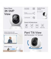 TP-Link IP-camera Tapo C230 3MP N300 microSD motion detection 360° mic