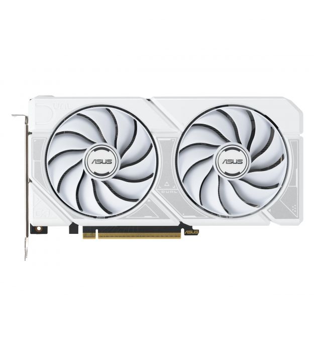 ASUS Graphic Card GeForce RTX 5060 TI 16GB GDDR7 OC DUAL-RTX5060TI-O16G-WHITE