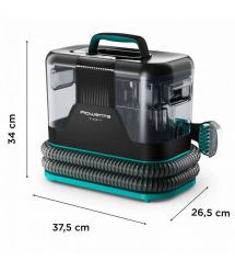 Rowenta Пылесос Rowenta моющий Clean It, 1700Вт, конт пыль -1,5л, вода -2,3л, 4 насадки, черный