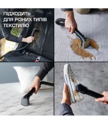 Rowenta Пылесос Rowenta моющий Clean It, 1700Вт, конт пыль -1,5л, вода -2,3л, 4 насадки, черный