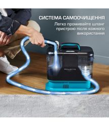 Rowenta Пылесос Rowenta моющий Clean It, 1700Вт, конт пыль -1,5л, вода -2,3л, 4 насадки, черный