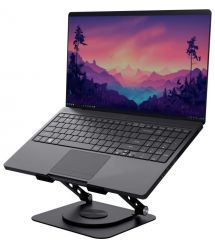 Trust Підставка для ноутбука Trust Zeff Metal, до 16", сірий